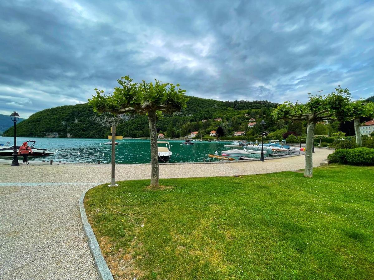 Reflet Bleu Du Lac D'Annecy 3 Etoiles - Face Au Lac, Parking Gratuit, Paddle Board Doussard Bagian luar foto