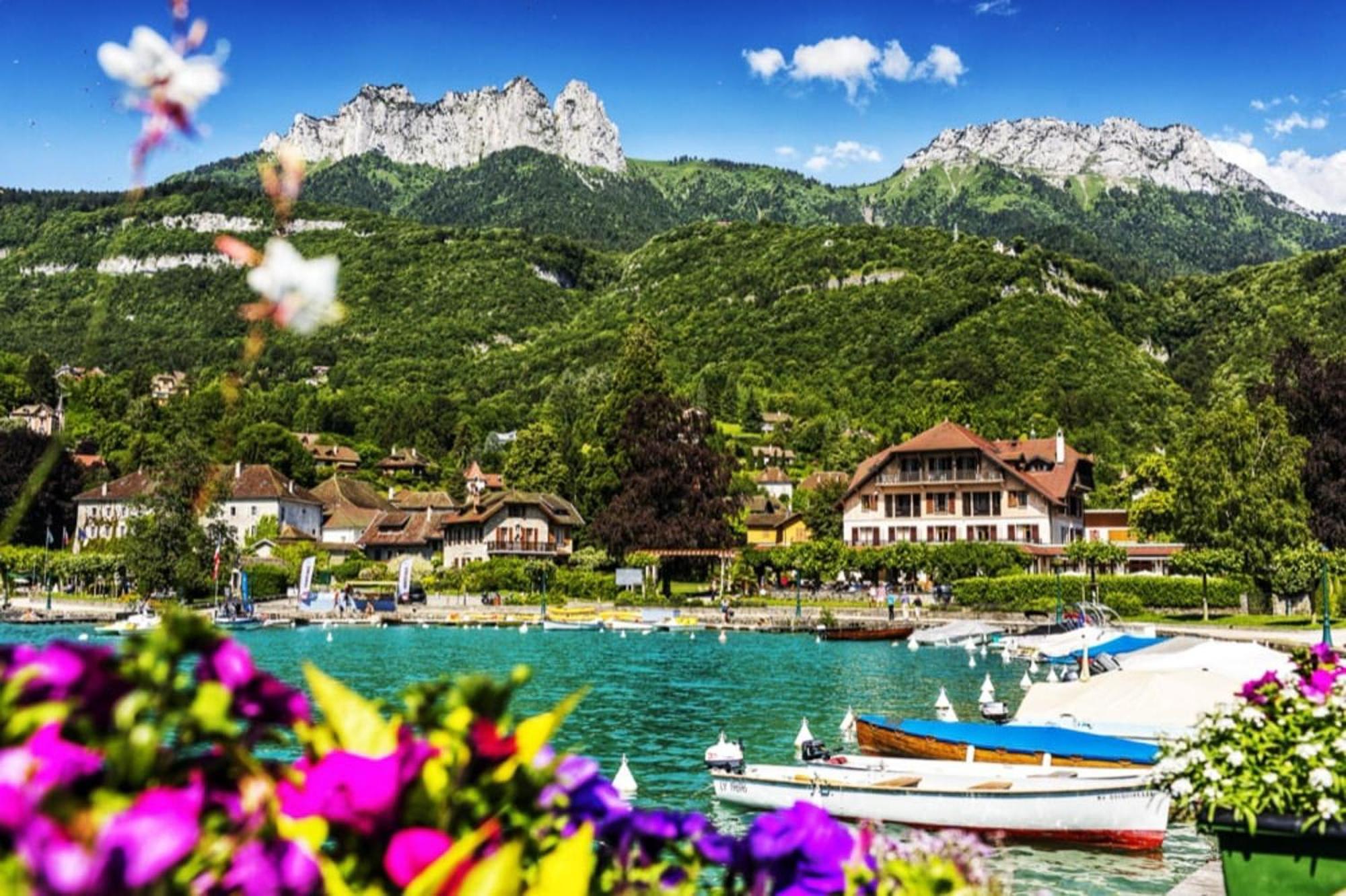 Reflet Bleu Du Lac D'Annecy 3 Etoiles - Face Au Lac, Parking Gratuit, Paddle Board Doussard Bagian luar foto